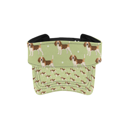 Beagle Pattern Print Design 07 Unisex Sun Visor