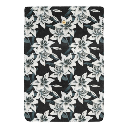 Lily Pattern Print Design 03 Women's Trifold Wallet