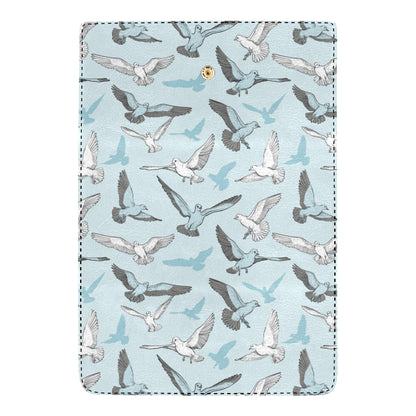 Pigeon Pattern Print Design 03 Women's Trifold Wallet