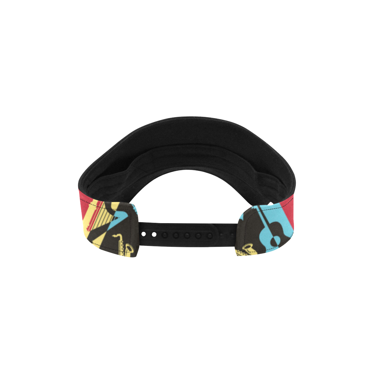 Jazz Pattern Print Design 02 Unisex Sun Visor
