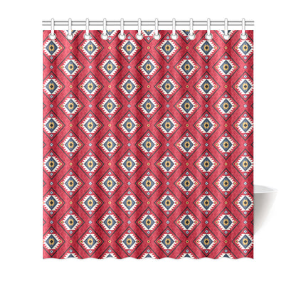 Aztec Pattern Print Design 10 Shower Curtain