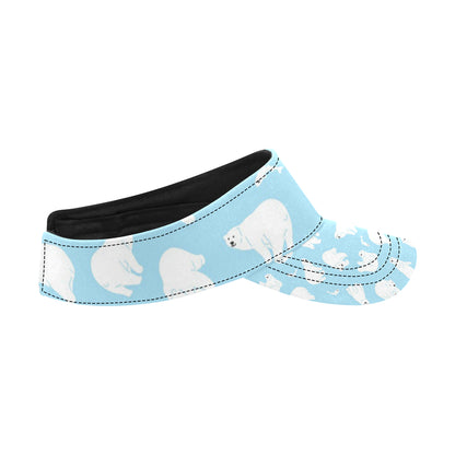 Polar Bear Pattern Print Design PB01 Unisex Sun Visor