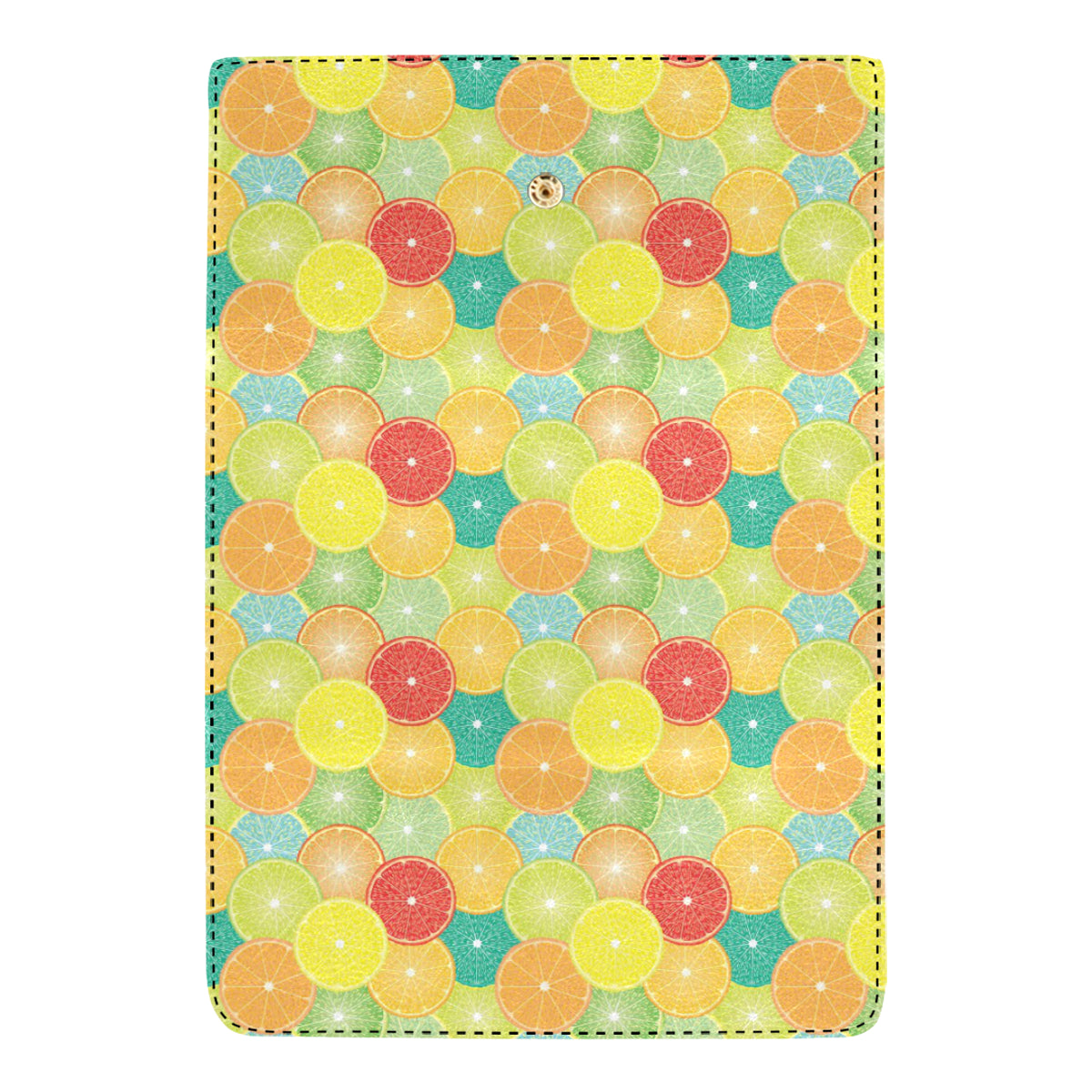 Citrus  Pattern Print Design 01 Women's Trifold Wallet