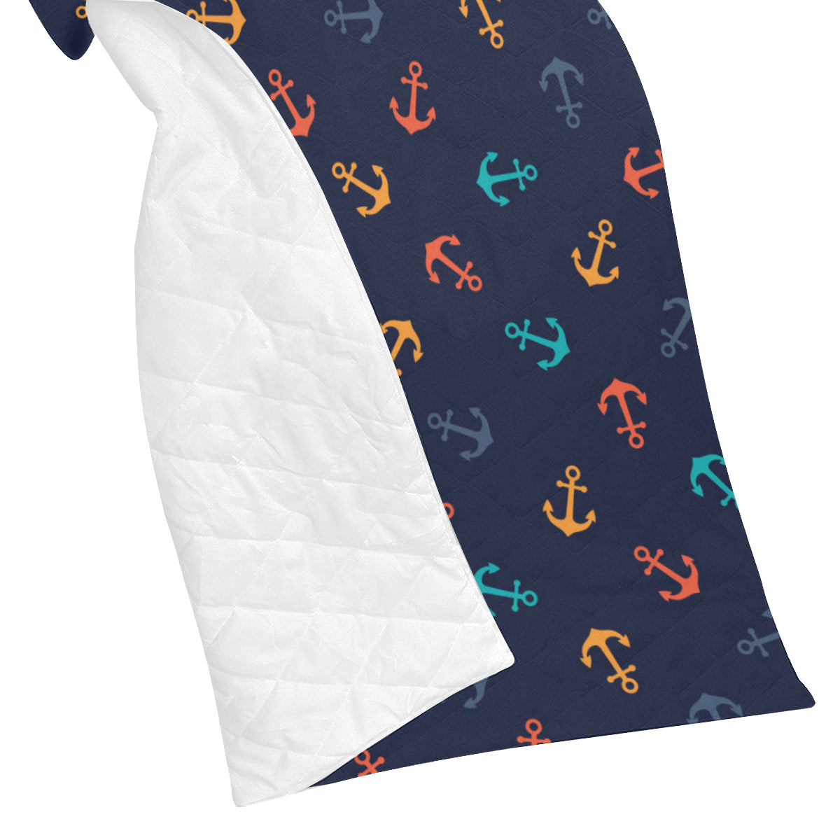 Anchor Pattern Print Design 05 Premium Quilt