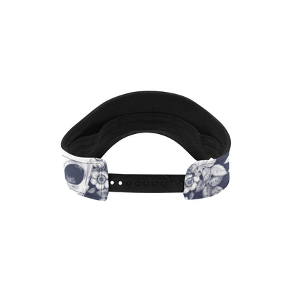 Skull Floral Beautiful Unisex Sun Visor