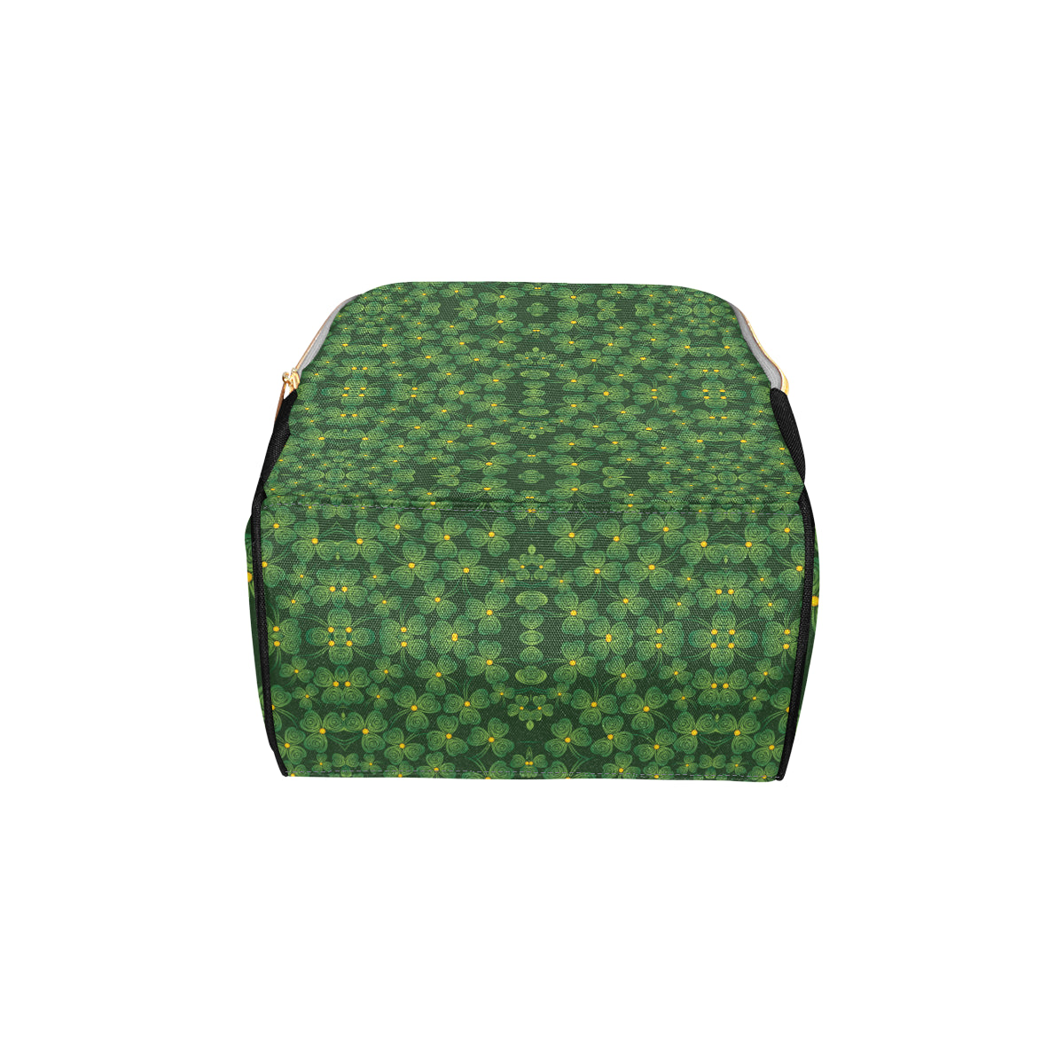 Shamrock Pattern Diaper Bag Backpack