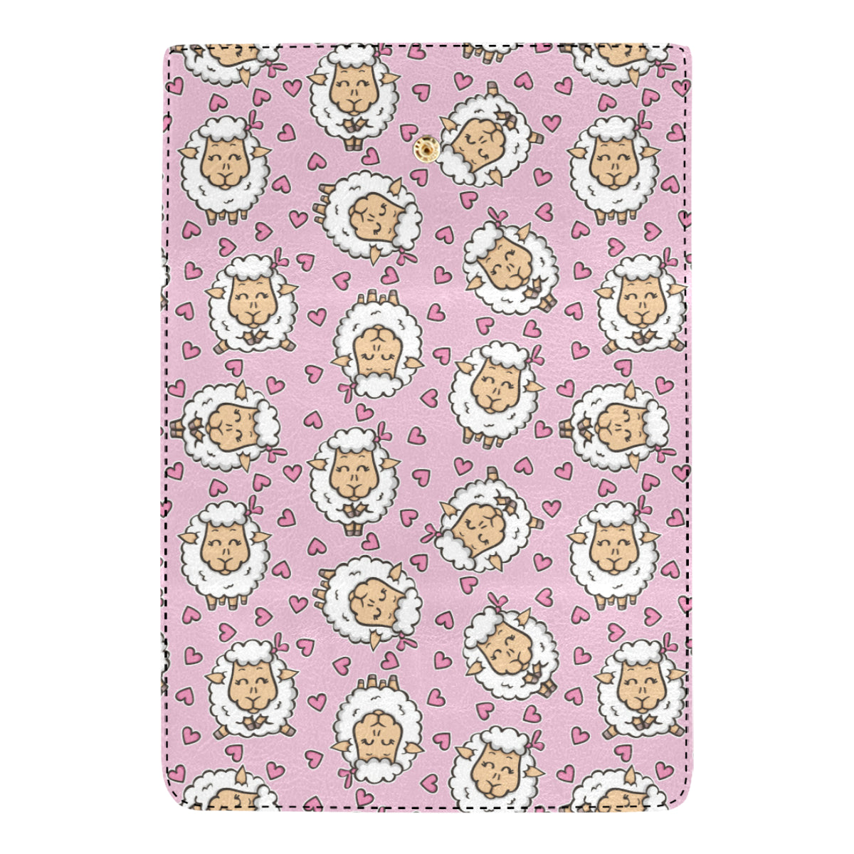 Sheep Cute Pattern Print Design 01 Women's Trifold Wallet