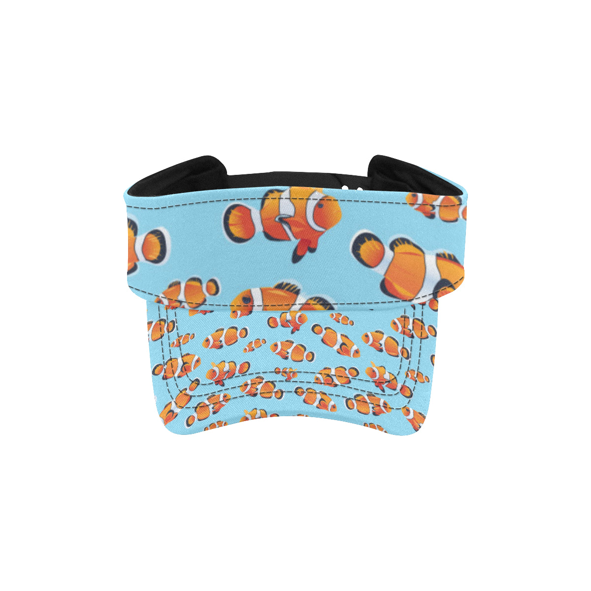 Clownfish Pattern Print Design 01 Unisex Sun Visor