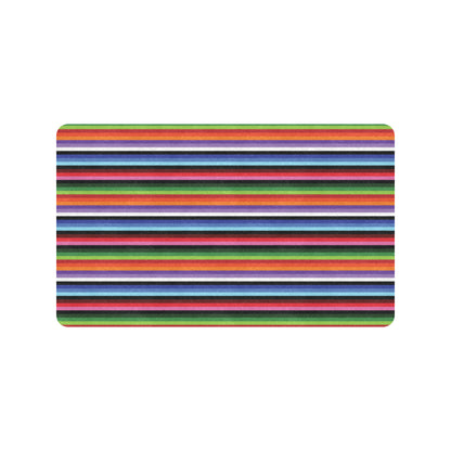 Serape Design Rubber Doormat