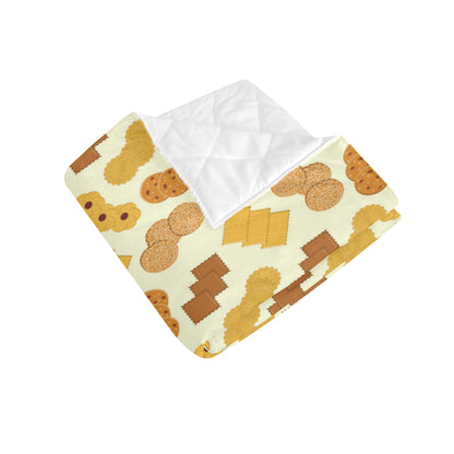 Cookie Pattern Print Design 06 Premium Quilt
