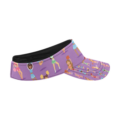 Cheerleader Pattern Print Design 02 Unisex Sun Visor
