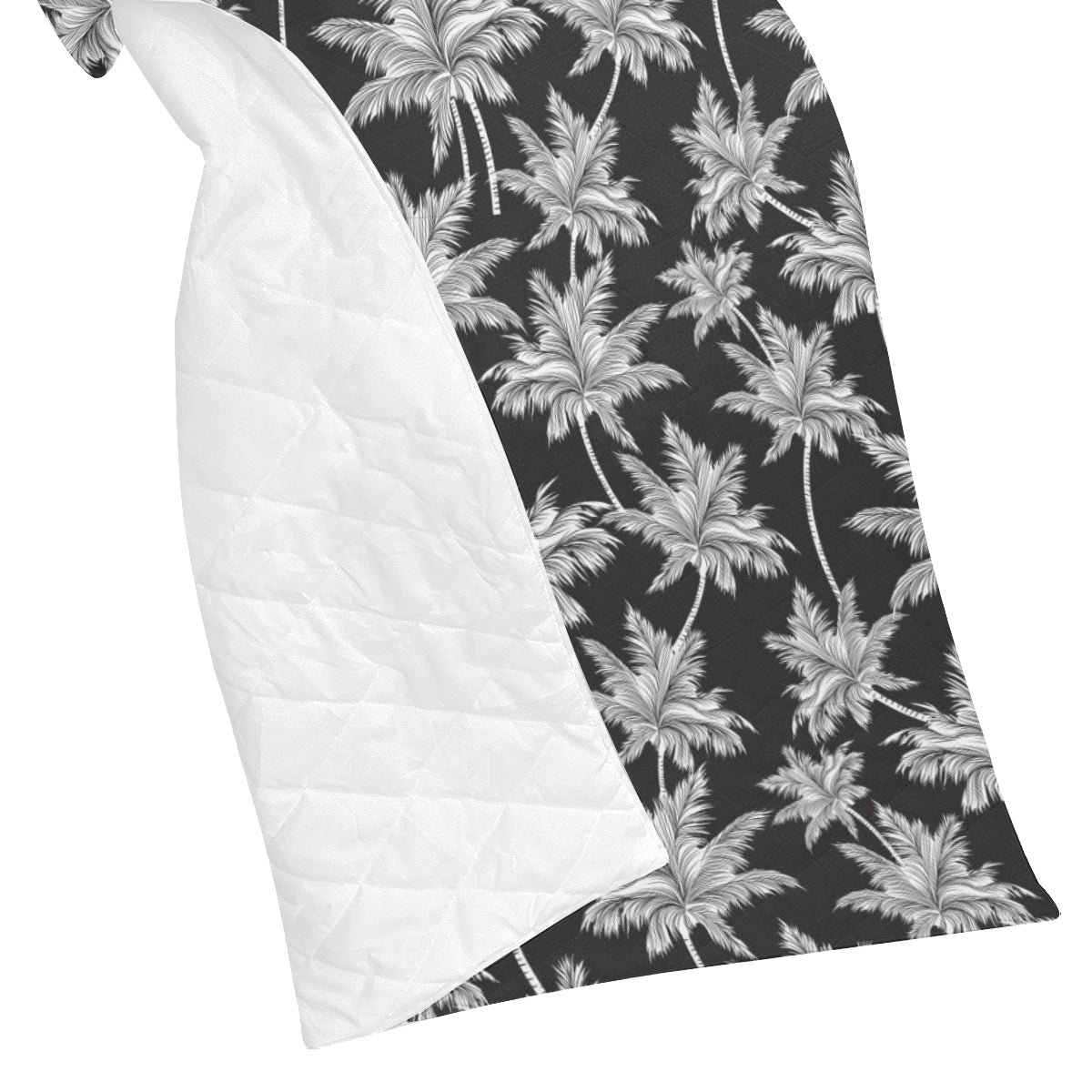 Palm Tree Pattern Print Design PT03 Premium Quilt
