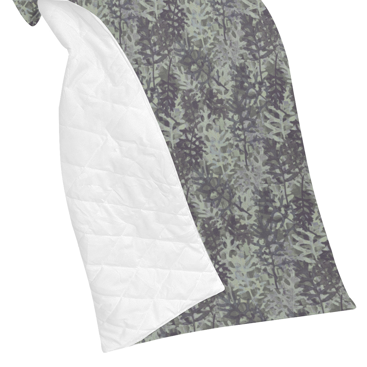 Camouflage Fern Pattern Print Design 05 Premium Quilt
