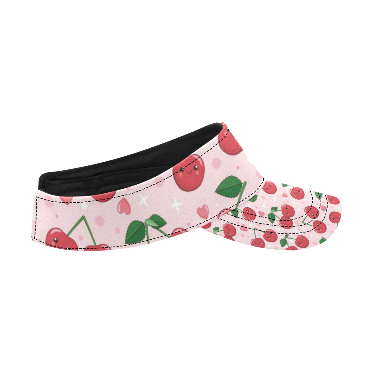 Cherry Pattern Print Design CH02 Unisex Sun Visor