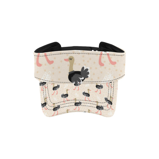 Ostrich Pattern Print Design 02 Unisex Sun Visor