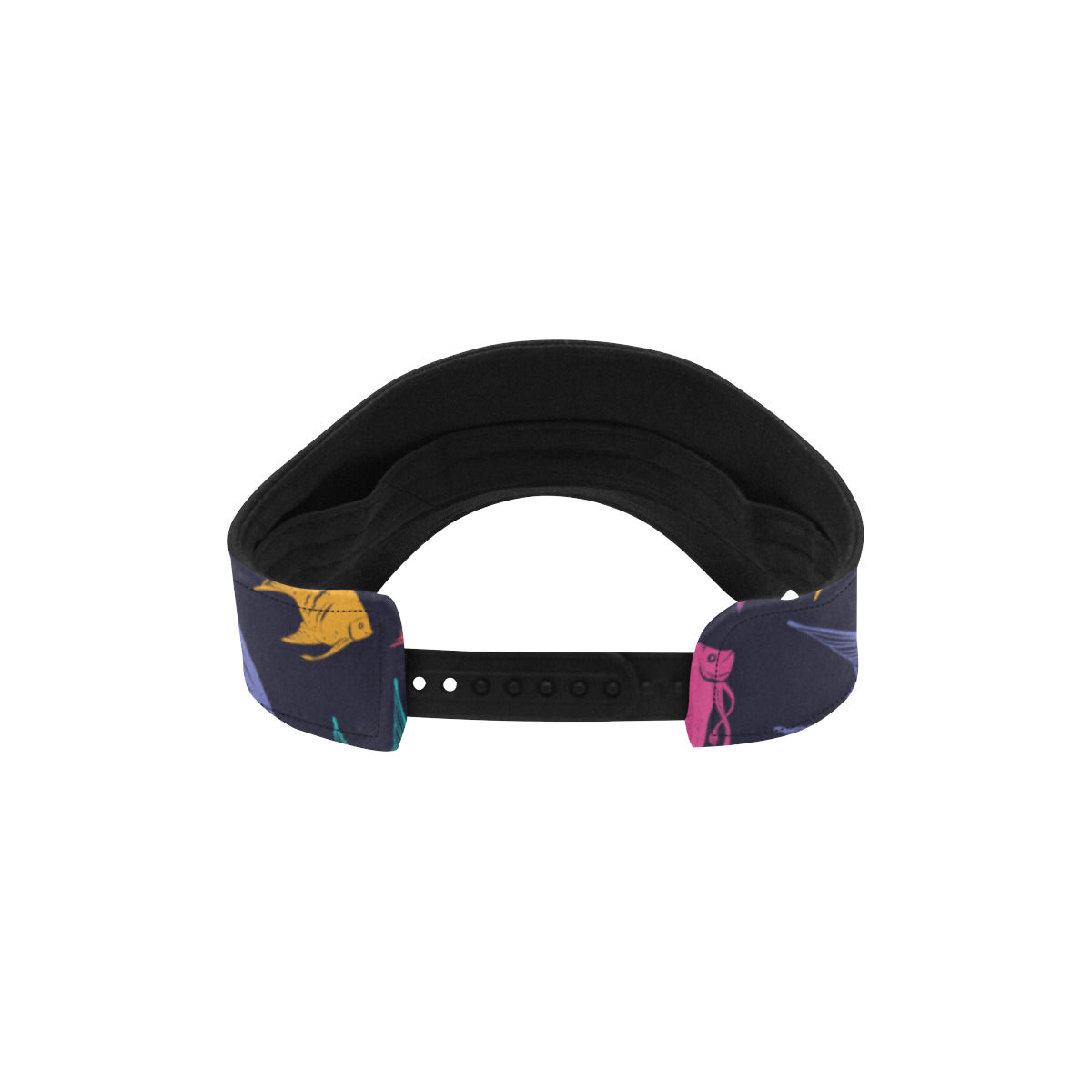 Angelfish Colorful Pattern Print Design 03 Unisex Sun Visor