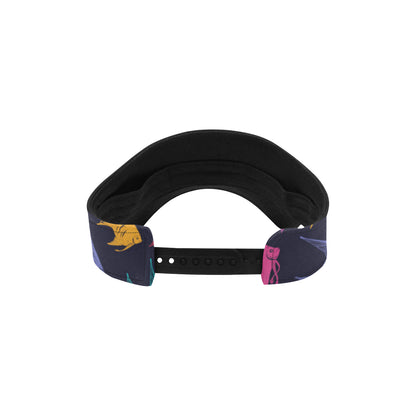 Angelfish Colorful Pattern Print Design 03 Unisex Sun Visor