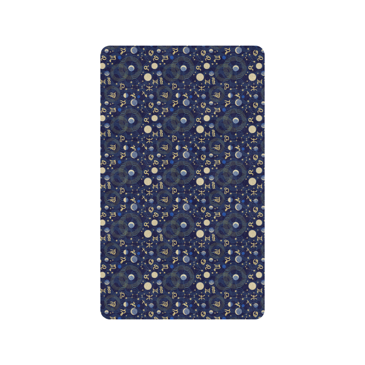 ZodiacThemed Design Print Rubber Doormat