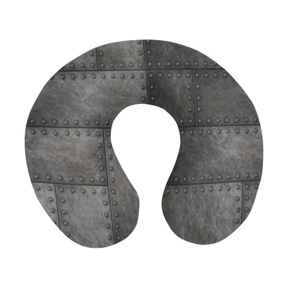 Armor Pattern Print Design 02 U-Shaped Travel Neck Pillow