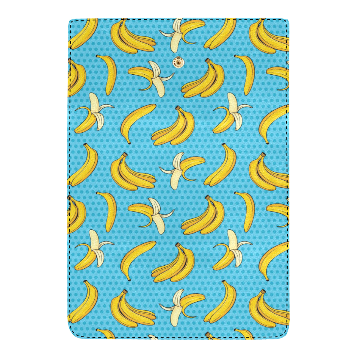 Banana Pattern Print Design BA08 Women's Trifold Wallet