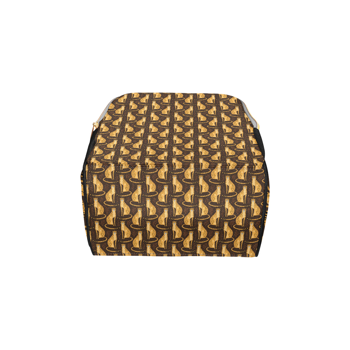 Cheetah Pattern Print Design 03 Diaper Bag Backpack