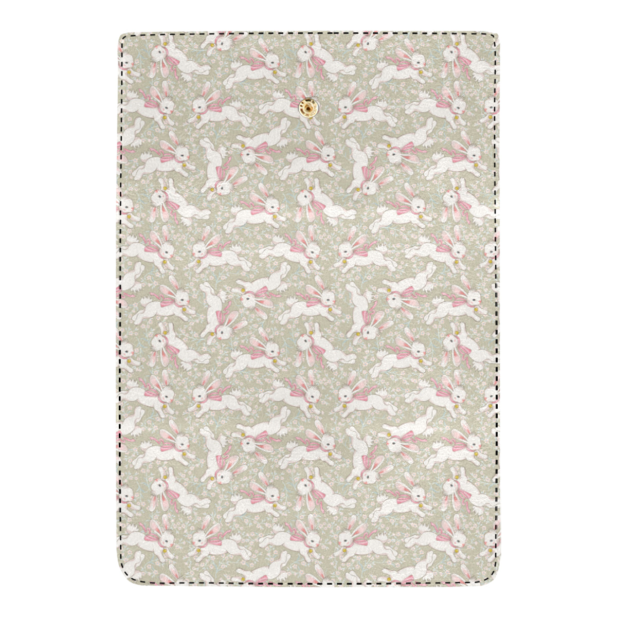 Bunny Pattern Print Design 06 Women's Trifold Wallet