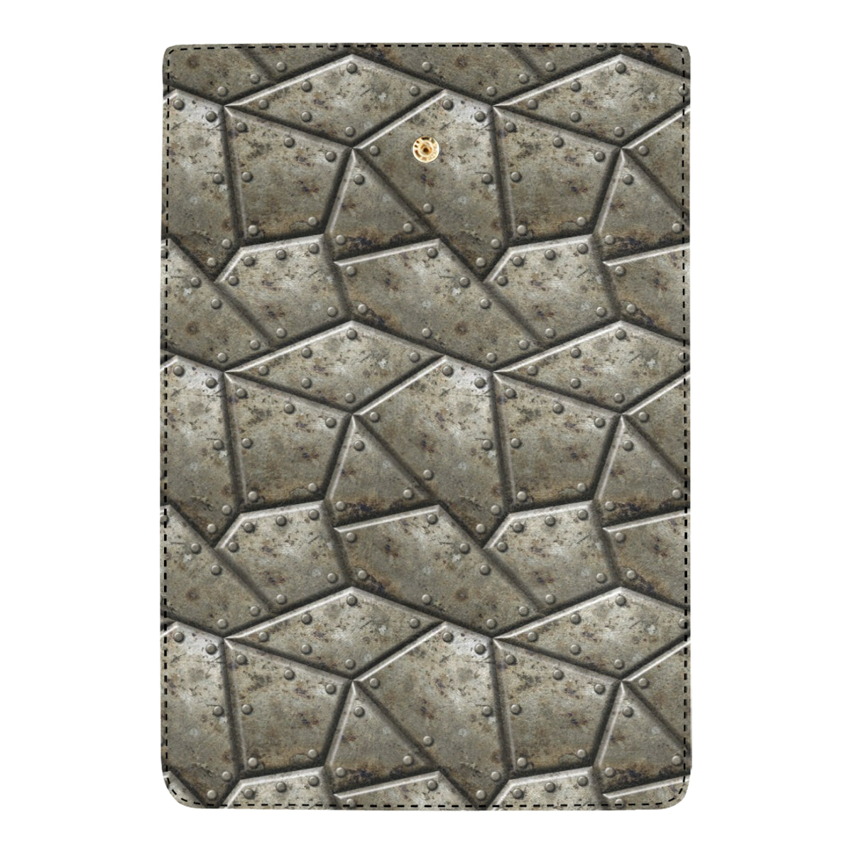 Armor Pattern Print Design 01 Women's Trifold Wallet