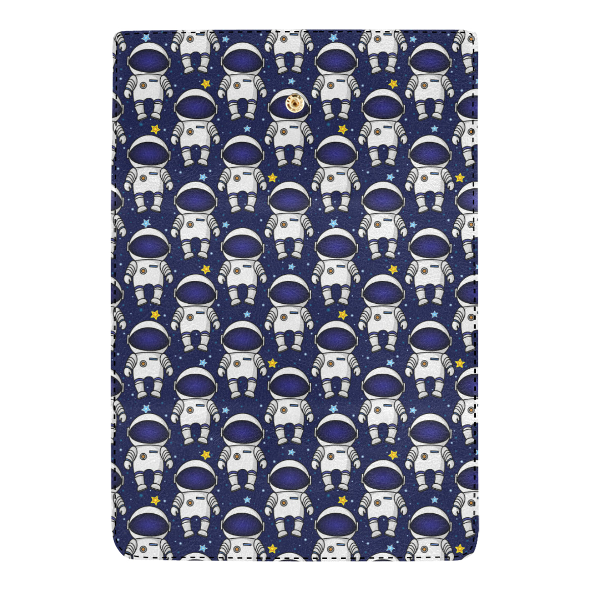 Astronaut Pattern Print Design 01 Women's Trifold Wallet