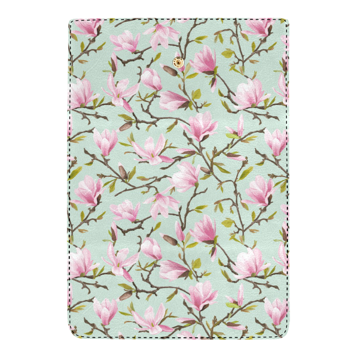 Magnolia Pattern Print Design MAG04 Women's Trifold Wallet
