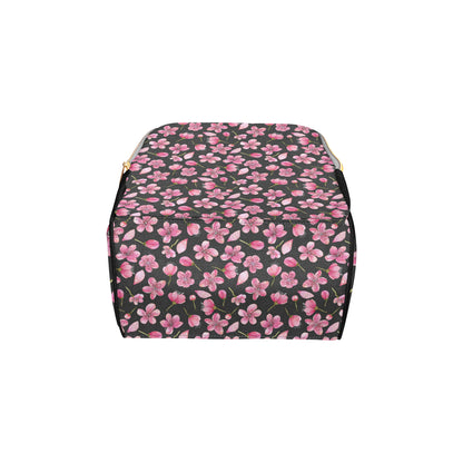 Apple blossom Pattern Print Design AB03 Diaper Bag Backpack