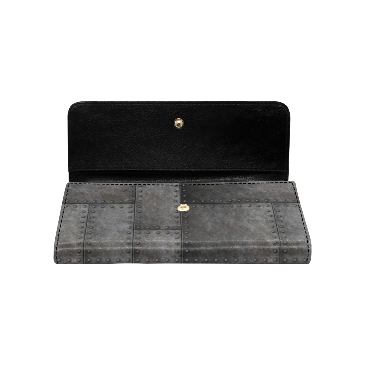 Armor Pattern Print Design 02 Women's Trifold Wallet