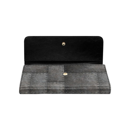 Armor Pattern Print Design 02 Women's Trifold Wallet