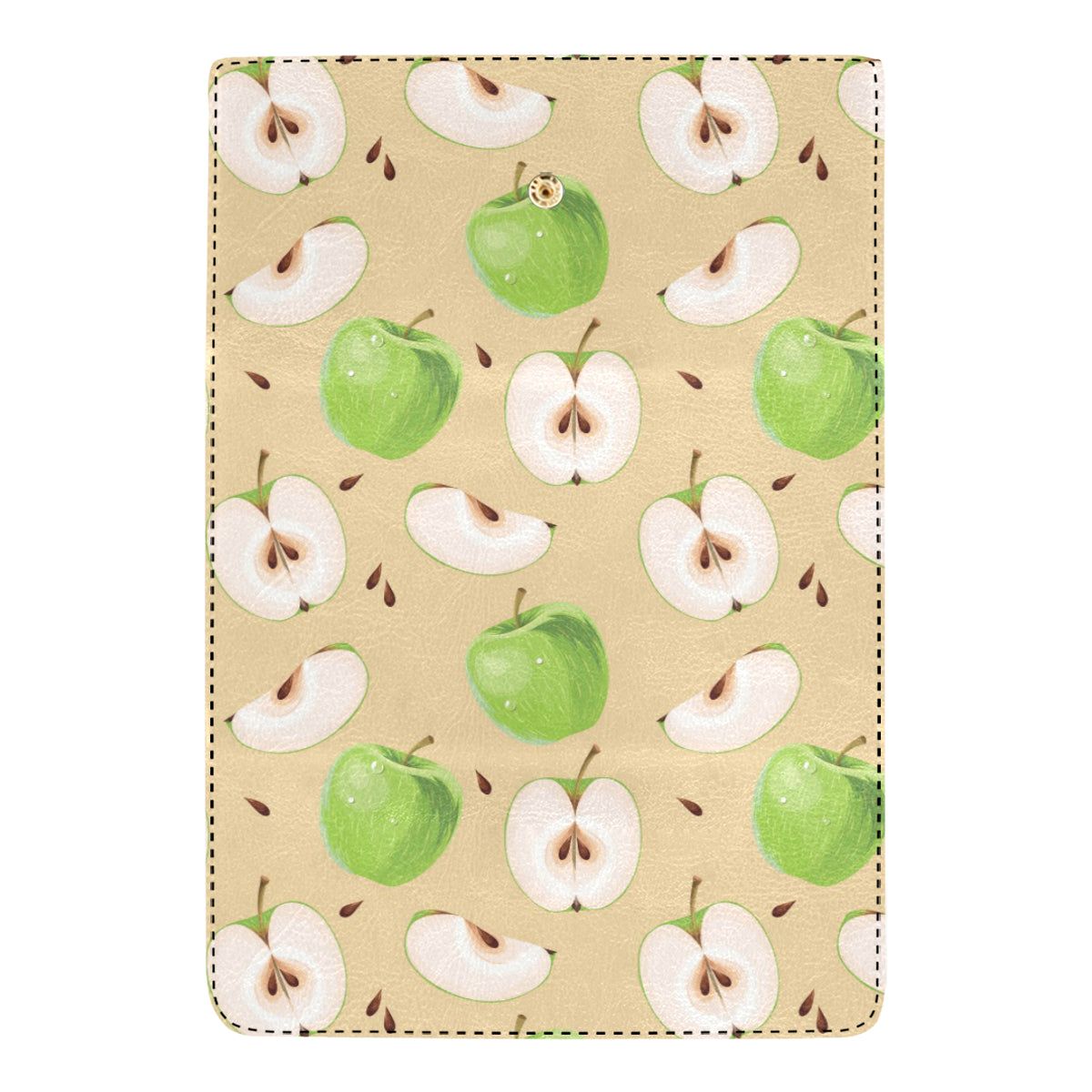 Apple Pattern Print Design AP07 Women's Trifold Wallet