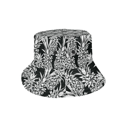 Pineapple Pattern Print Design PP08 Unisex Bucket Hat