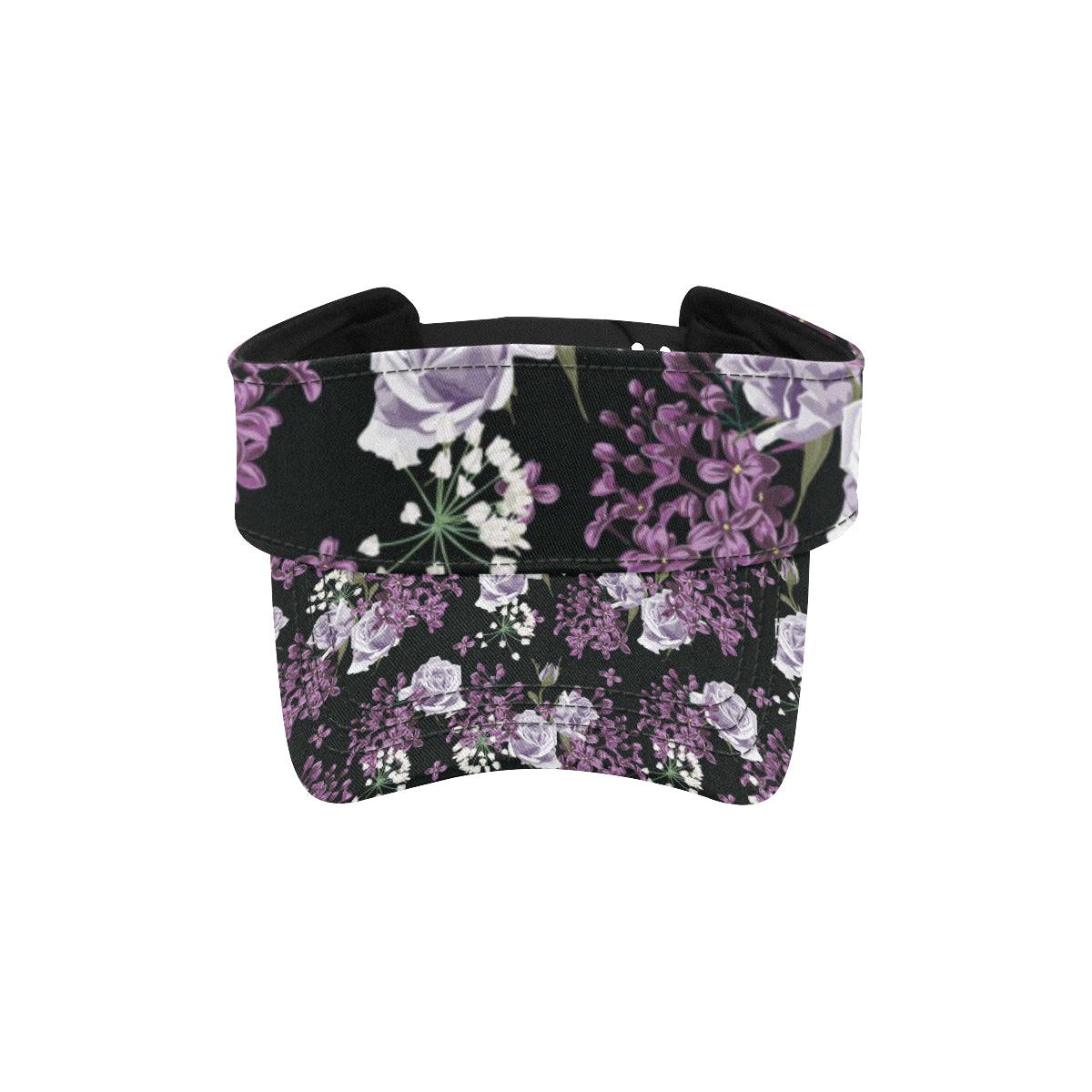 Lilac Pattern Print Design LI04 Unisex Sun Visor