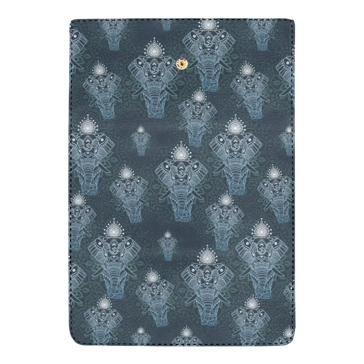 Elephant Mandala Women's Trifold Wallet