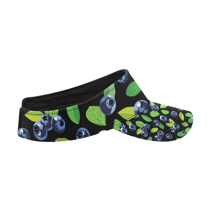 Blueberry Pattern Print Design BB03 Unisex Sun Visor