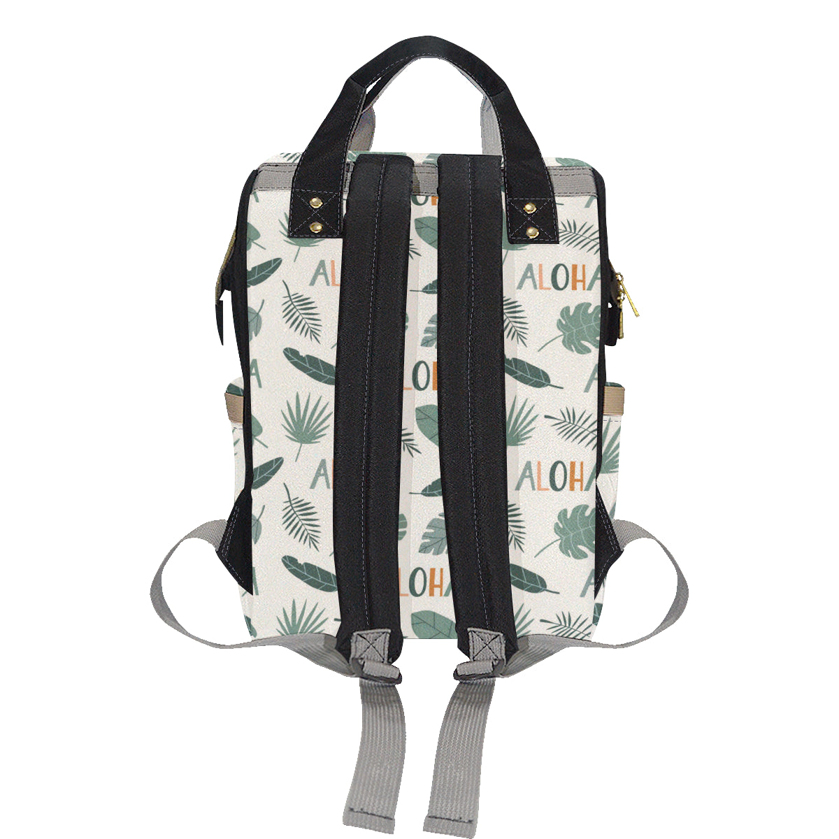 Aloha Hawaii Pattern Print Design 05 Diaper Bag Backpack