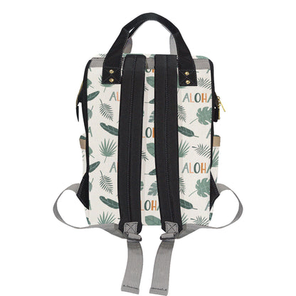 Aloha Hawaii Pattern Print Design 05 Diaper Bag Backpack