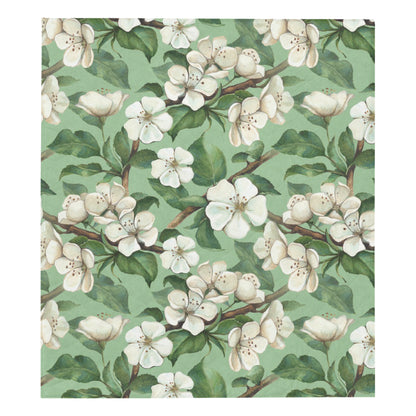 Apple blossom Pattern Print Design AB02 Premium Quilt