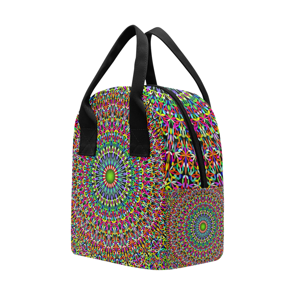 Bohemian Colorful Style Print Insulated Lunch Bag
