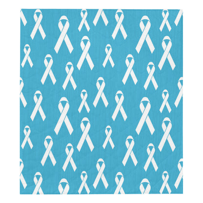 Liver cancer Pattern Print Design 01 Premium Quilt