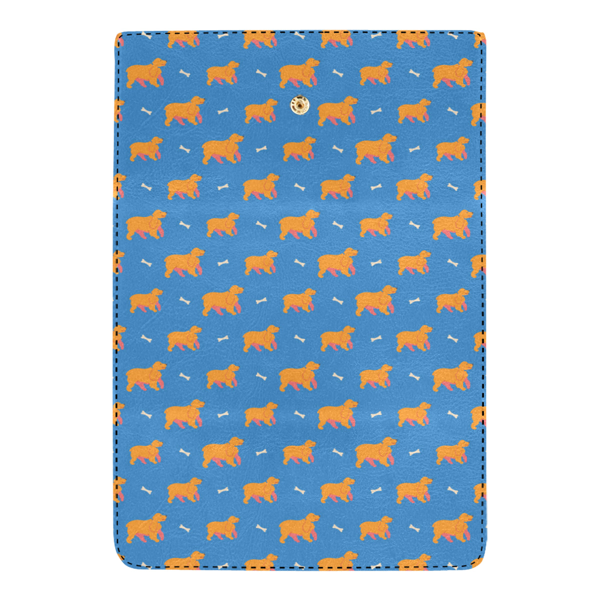 Cocker Pattern Print Design 04 Women's Trifold Wallet