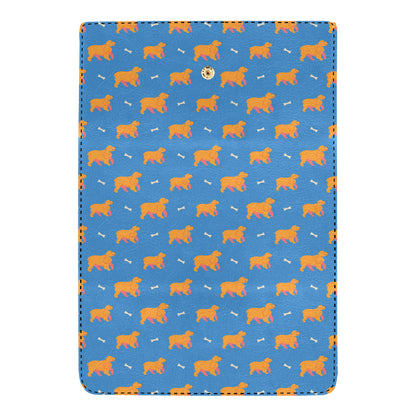 Cocker Pattern Print Design 04 Women's Trifold Wallet