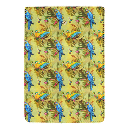 Parrot Pattern Print Design A02 Women's Trifold Wallet