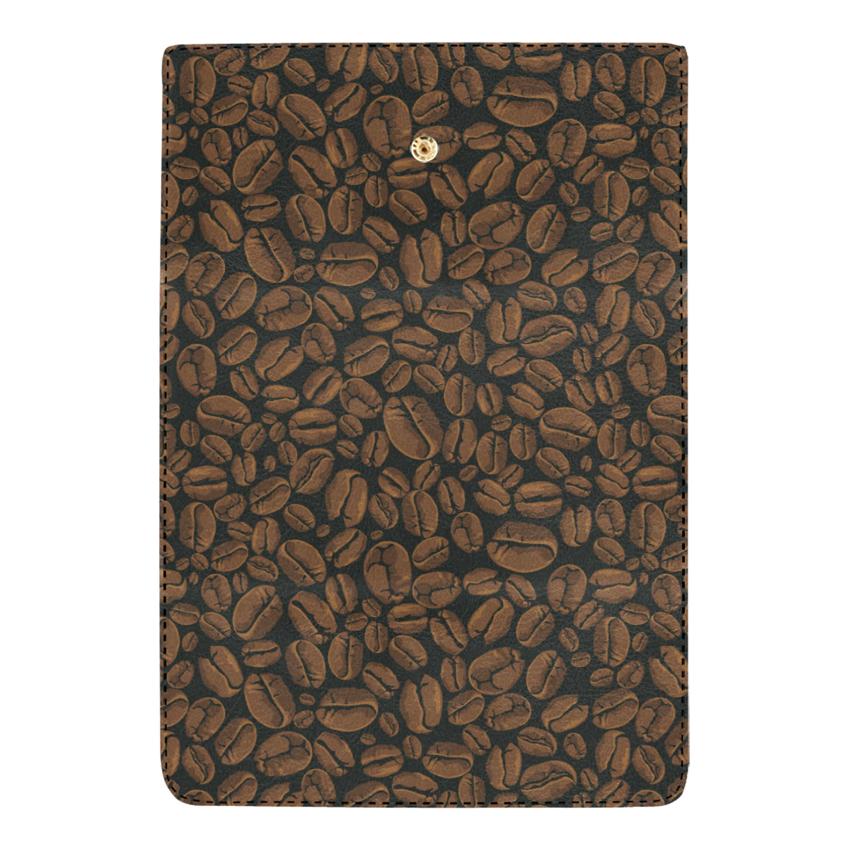 Coffee Pattern Print Design 01 Women's Trifold Wallet