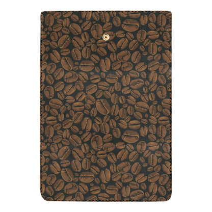 Coffee Pattern Print Design 01 Women's Trifold Wallet
