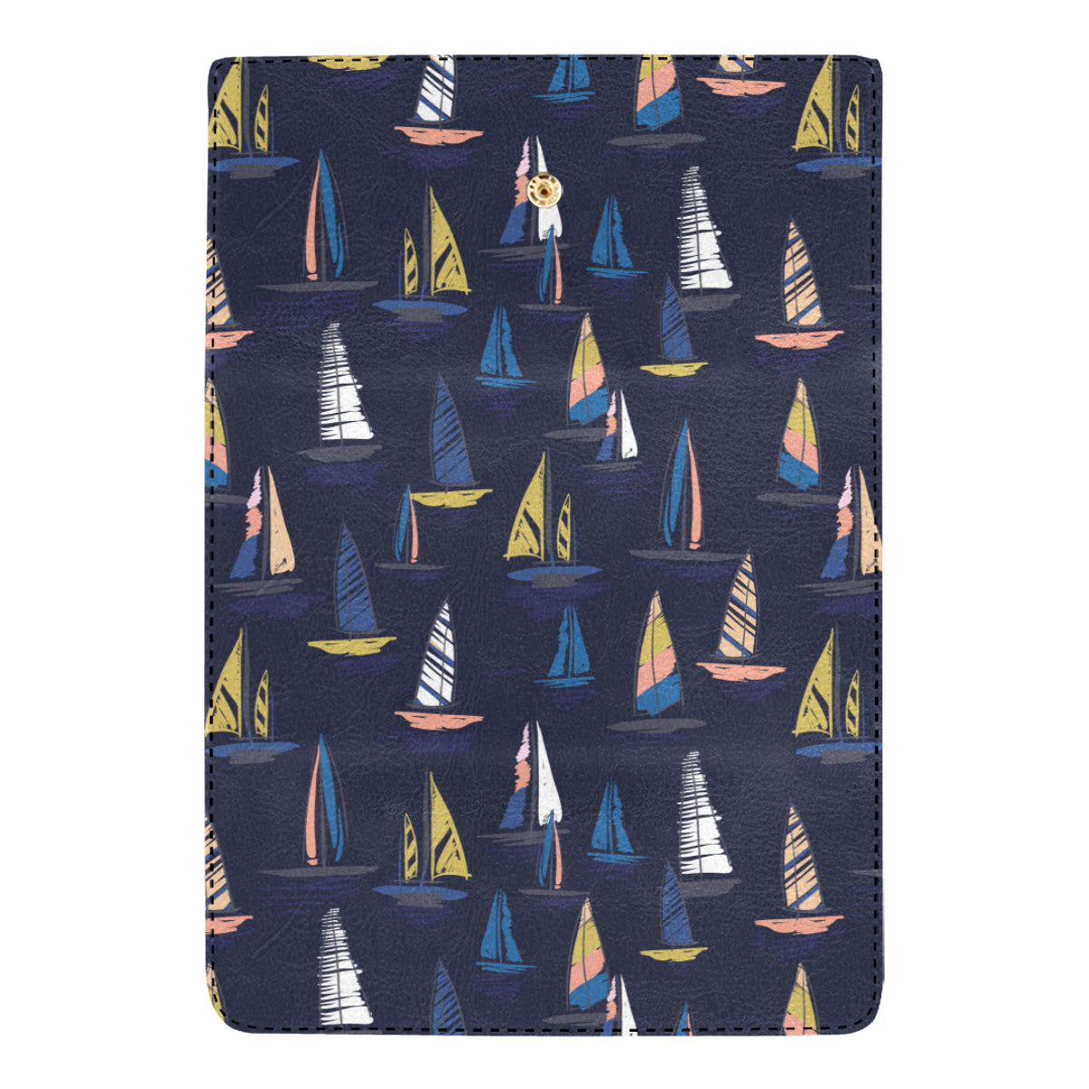 Sailing Ships Pattern Print Design A03 Women's Trifold Wallet