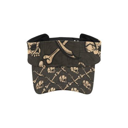 Pirate Pattern Print Design A03 Unisex Sun Visor