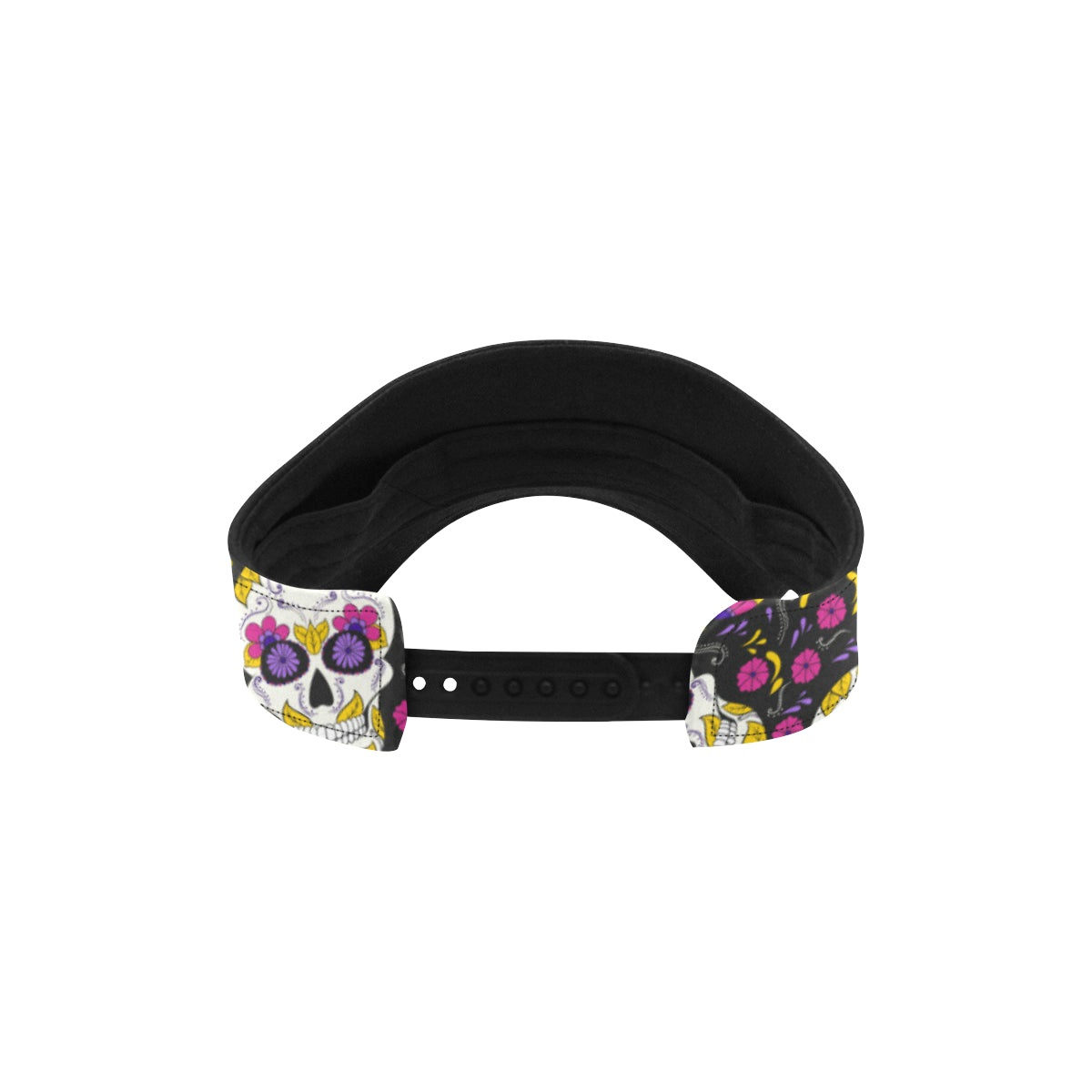 sugar skull Floral Pattern Unisex Sun Visor
